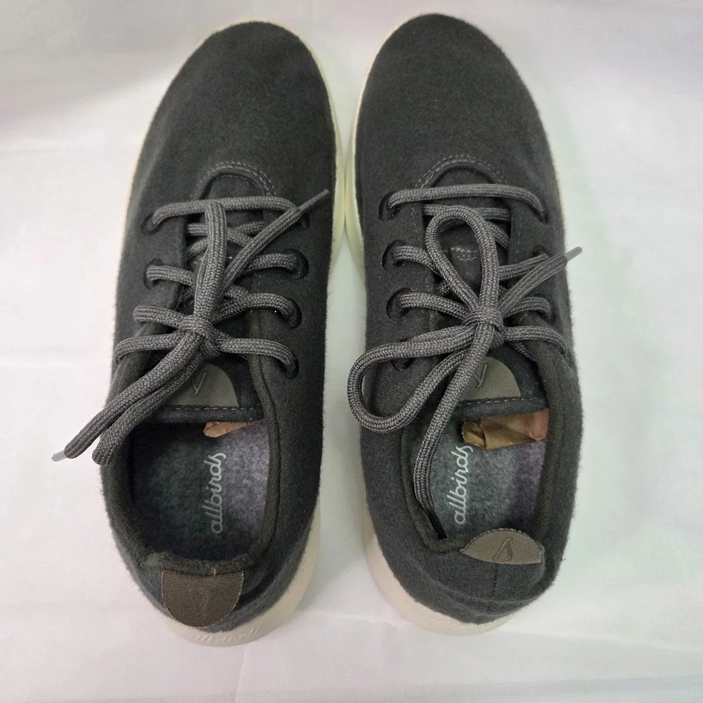 Allbirds Men's Wool Runner Shoe Sz10 Gray Classic Athleisure Minimalist‎ Walking